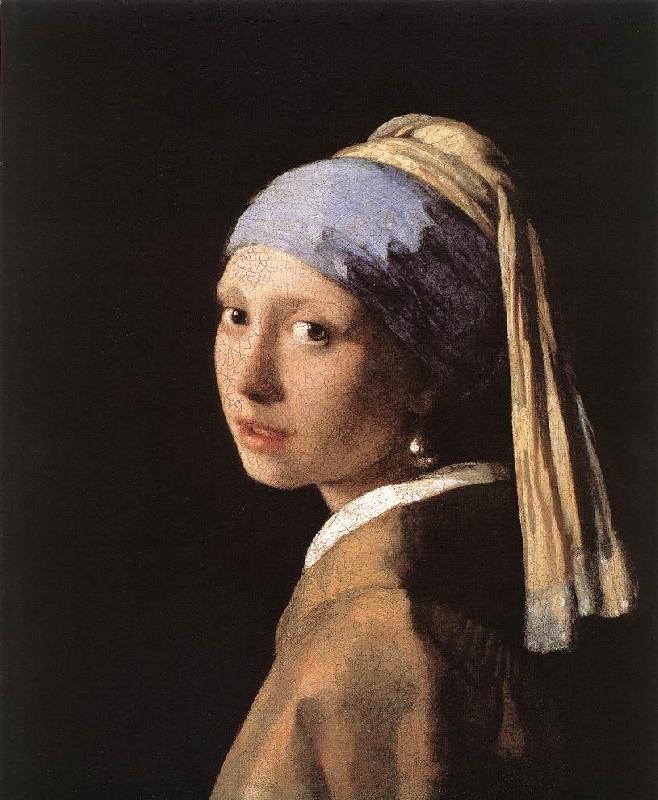 VERMEER VAN DELFT, Jan Girl with a Pearl Earring er Germany oil painting art